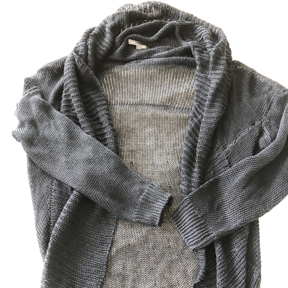 Vince Navy Blue Cardigan